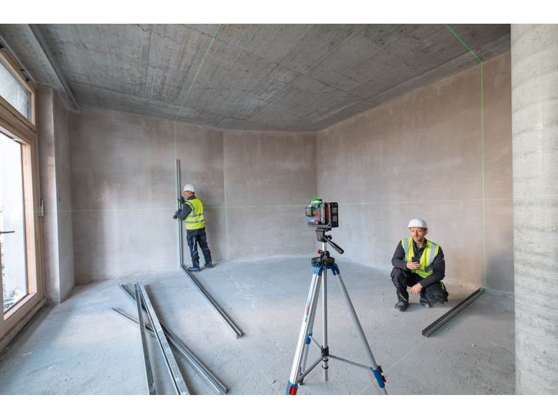 Linijski laser Bosch GLL 18V-120-33 CG v L-BOXX, 0601065100